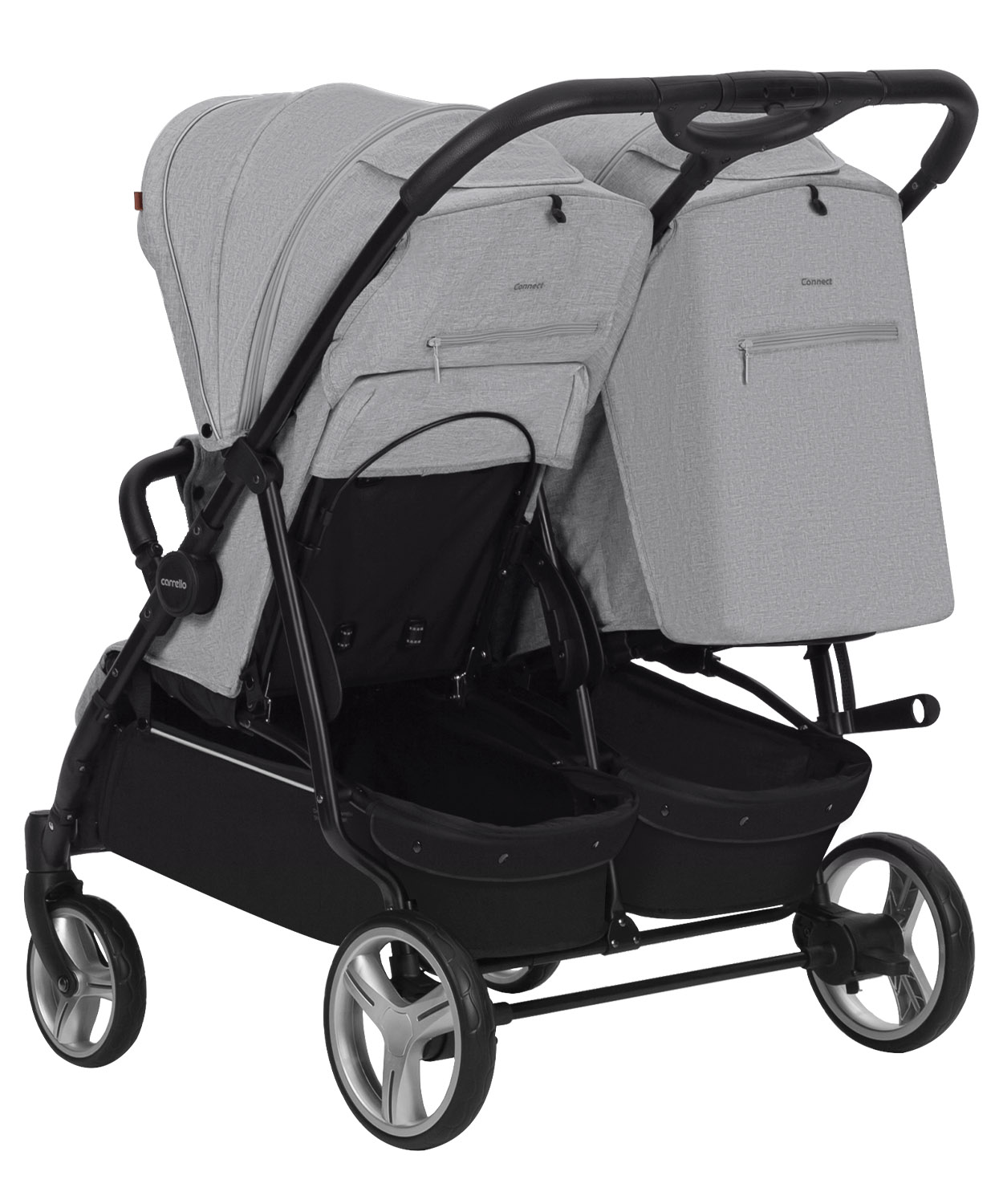 Детская коляска CARRELLO Connect CRL-5502 для двойни Cotton Beige -  chudochado-nn.ru